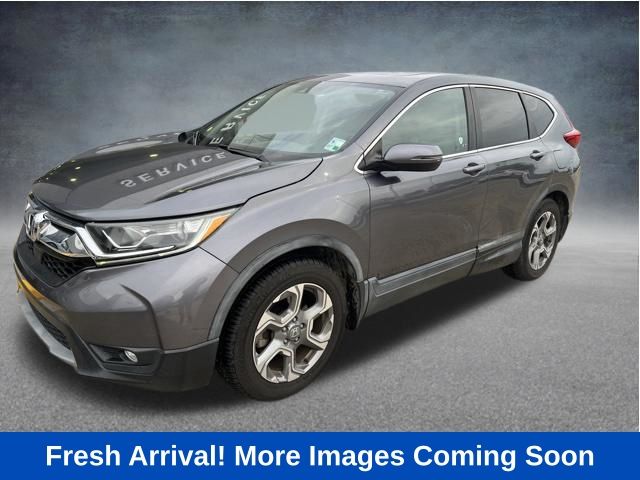 Gray (Gunmetal Metallic) 2017 Honda CR-V SUV / Crossover Front-Wheel Drive Continuously Variable Transmission