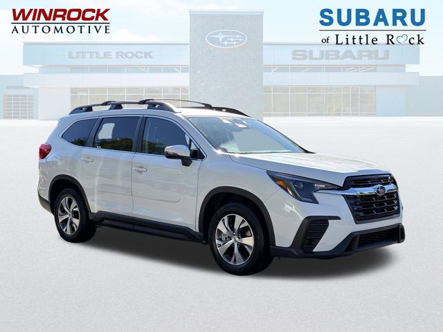 Crystal White Pearl 2023 Subaru Ascent Premium 7-Passenger AWD SUV / Crossover All-Wheel Drive Continuously Variable Transmission