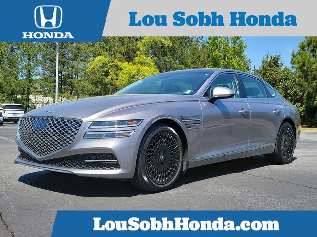 Savile Silver 2022 Genesis G80 2.5T RWD Sedan Rear-Wheel Drive 8-Speed Automatic