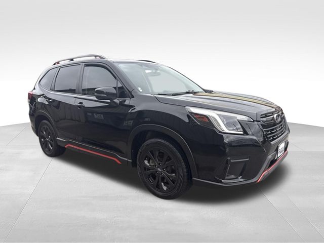 Crystal Black Silica 2022 Subaru Forester SUV / Crossover All-Wheel Drive Continuously Variable Transmission