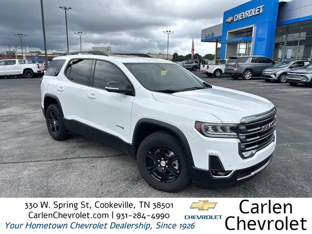 Summit White 2022 GMC Acadia SUV / Crossover Four-Wheel Drive 9-Speed Automatic