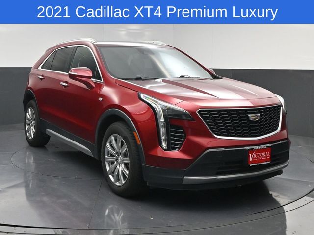 2021 Cadillac XT4 Premium Luxury Red at Bayway Cadillac of The Woodlands