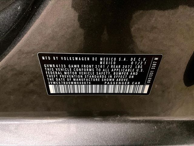2021 Volkswagen Jetta 1.4T SE Gray at Bob Ruth Ford
