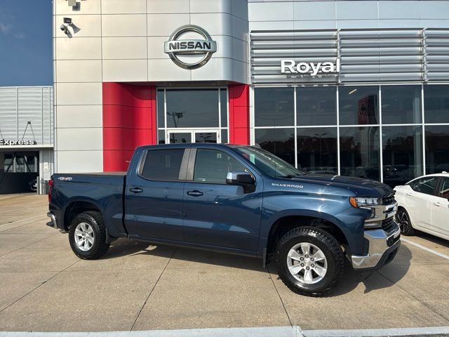 2021 Chevrolet Silverado 1500 LT Blue at Ross Downing Buick GMC