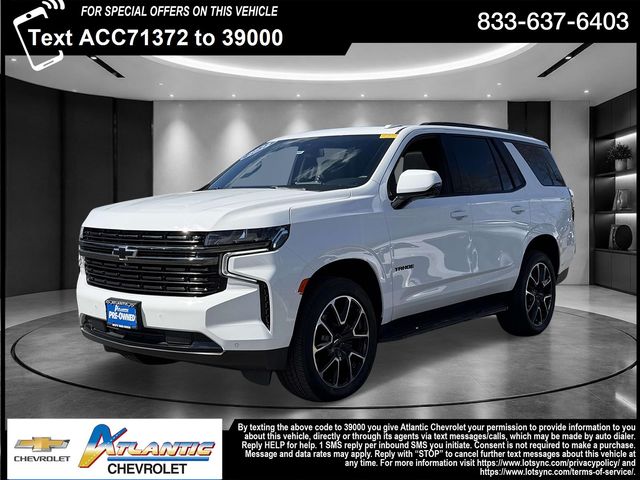 Summit White 2022 Chevrolet Tahoe RST 4WD SUV / Crossover Four-Wheel Drive