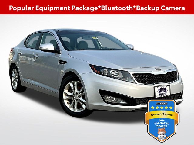 Bright Silver Metallic 2013 Kia Optima Sedan Front-Wheel Drive 6-Speed Automatic