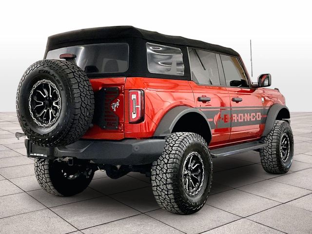 2022 Ford Bronco Big Bend Red at Klick Lewis Buick Chevrolet