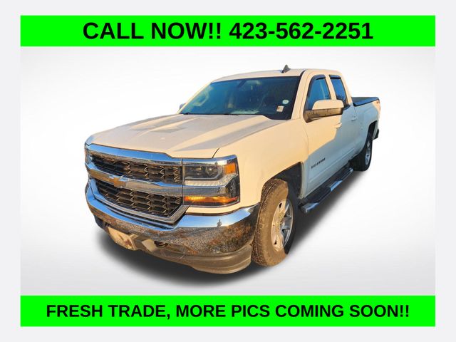 Summit White 2019 Chevrolet Silverado 1500 Pickup Truck Four-Wheel Drive 6-Speed Automatic Overdrive