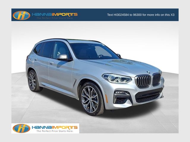 Glacier Silver Metallic 2020 BMW X3 SUV / Crossover All-Wheel Drive 8-Speed Automatic