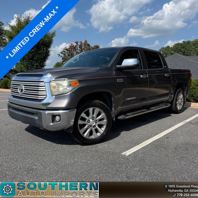 Magnetic Gray Metallic 2014 Toyota Tundra Pickup Truck 4X2 6-Speed Automatic Overdrive