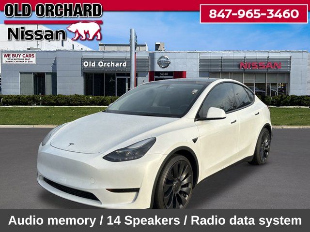 White 2024 Tesla Model Y Performance AWD SUV / Crossover All-Wheel Drive 1-Speed Automatic