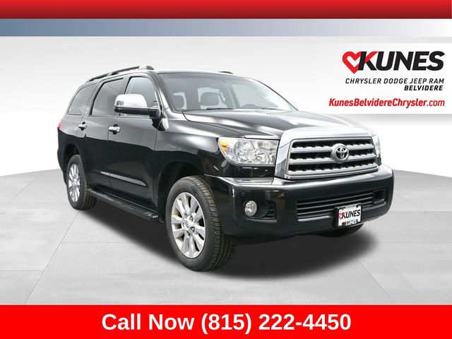 Black 2015 Toyota Sequoia Platinum 4WD SUV / Crossover Four-Wheel Drive 6-Speed Automatic