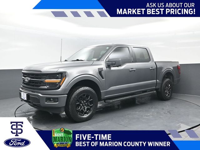 Carbonized Gray Metallic 2024 Ford F-150 Pickup Truck Four-Wheel Drive Automatic