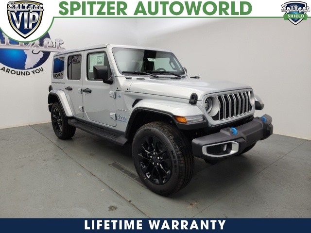 New 2024 Jeep Wrangler Sahara 4xe 4D Sport Utility in Elyria