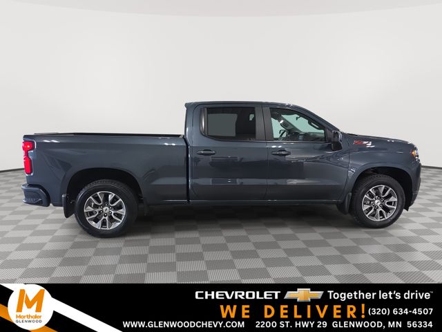 Shadow Gray Metallic 2019 Chevrolet Silverado 1500 Pickup Truck Four-Wheel Drive 8-Speed Automatic
