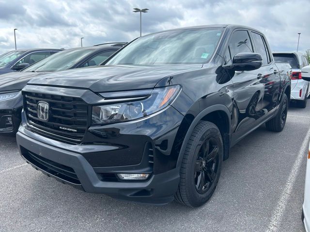 Crystal Black Pearl 2023 Honda Ridgeline Black Edition AWD Pickup Truck All-Wheel Drive 9-Speed Automatic