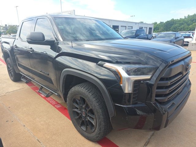Midnight Black Metallic 2023 Toyota Tundra Pickup Truck Four-Wheel Drive Automatic