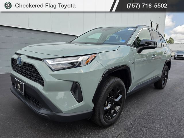 Lunar Rock 2023 Toyota RAV4 Hybrid SUV / Crossover All-Wheel Drive Continuously Variable Transmission