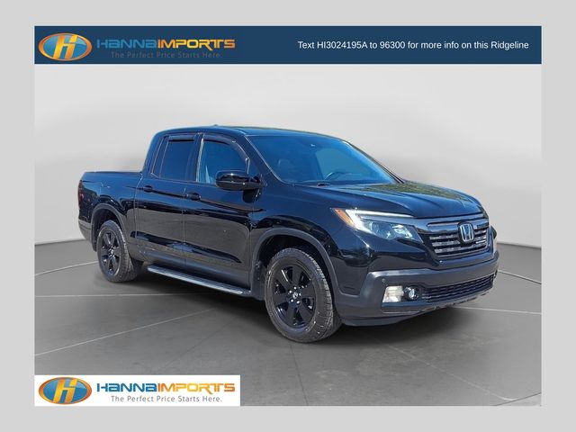 Crystal Black Pearl 2017 Honda Ridgeline Pickup Truck All-Wheel Drive 6-Speed Automatic