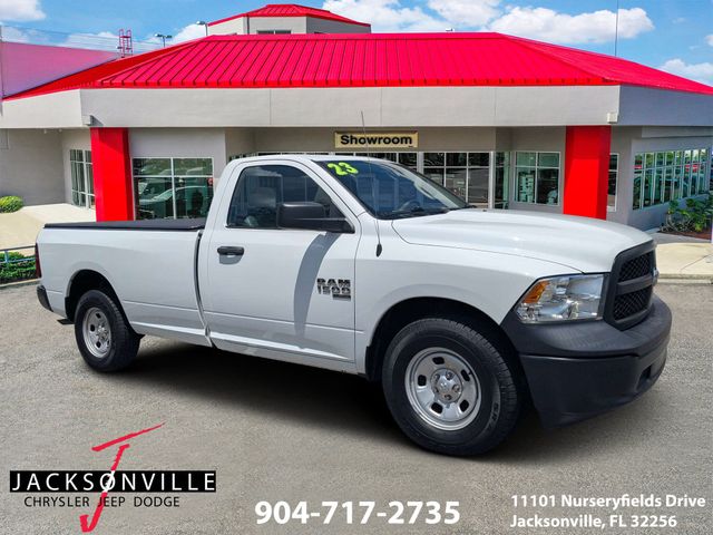 Bright White Clearcoat 2023 RAM 1500 Pickup Truck 4X2 8-Speed Automatic