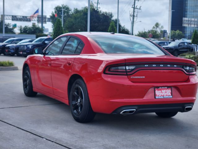 2022 Dodge Charger SXT Red at Central Houston Nissan