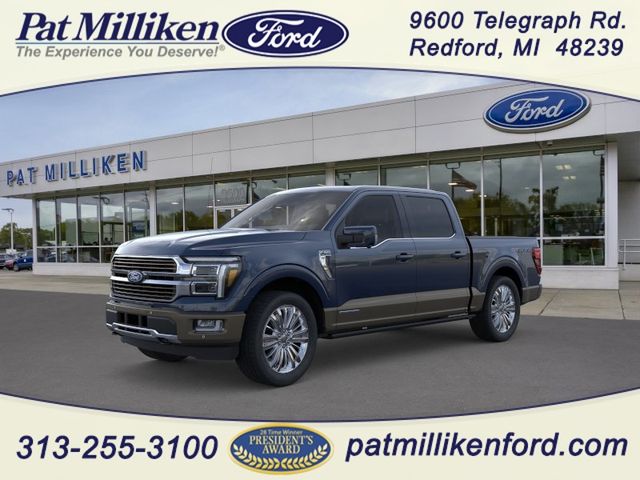 Antimatter Blue Metallic 2026 Ford F-150 Pickup Truck Four-Wheel Drive Automatic