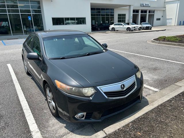 Gray 2012 Acura TSX Sedan Front-Wheel Drive 5-Speed Automatic
