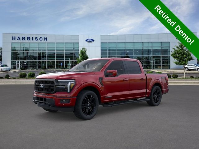 Rapid Red Metallic Tinted Clearcoat 2025 Ford F-150 Pickup Truck Four-Wheel Drive Automatic