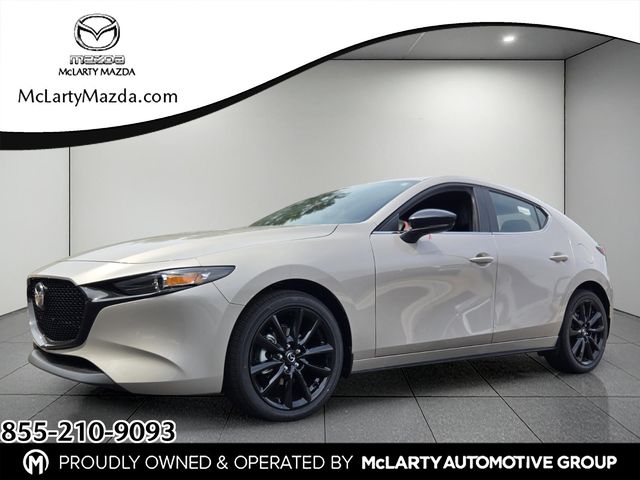 Gray (Platinum Quartz Metallic) 2026 Mazda MAZDA3 Hatchback Front-Wheel Drive 6-Speed Automatic