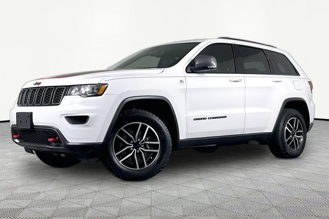 Bright White Clearcoat 2020 Jeep Grand Cherokee SUV / Crossover Four-Wheel Drive 8-Speed Automatic