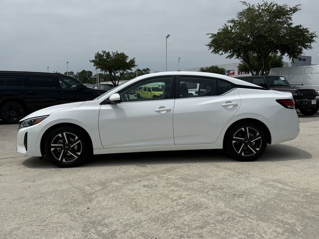 2024 Nissan Sentra SV White at Central Houston Nissan