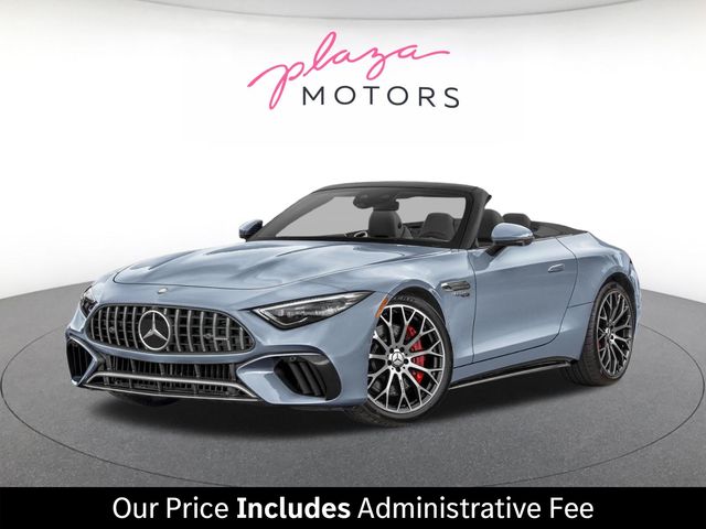 Light Blue 2026 Mercedes-Benz SL-Class Convertible All-Wheel Drive 9-Speed Automatic