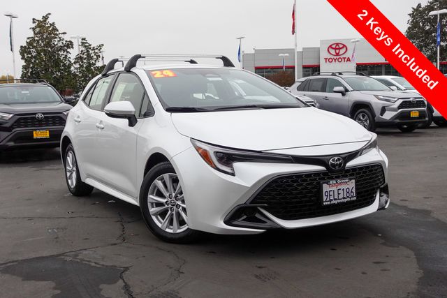 used 2024 Toyota Corolla Hatchback car, priced at $24,500
