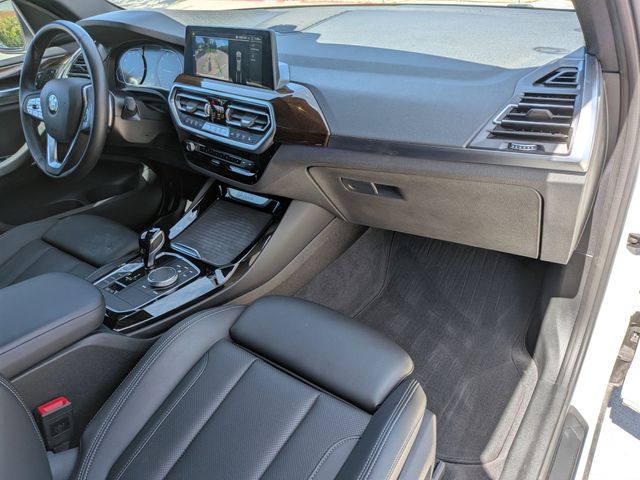 2022 BMW X3 sDrive30i White at Westside Lexus