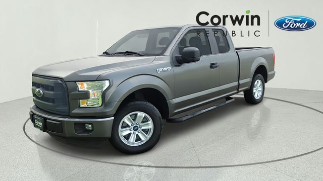Gray (Magnetic Metallic) 2015 Ford F-150 XL SuperCab Pickup Truck 4X2 6-Speed Automatic