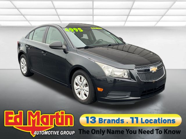 Black Granite Metallic 2012 Chevrolet Cruze LS Sedan FWD Sedan Front-Wheel Drive 6-Speed Automatic Overdrive