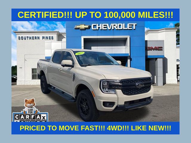 Desert Sand 2025 Ford Ranger Pickup Truck Four-Wheel Drive Automatic