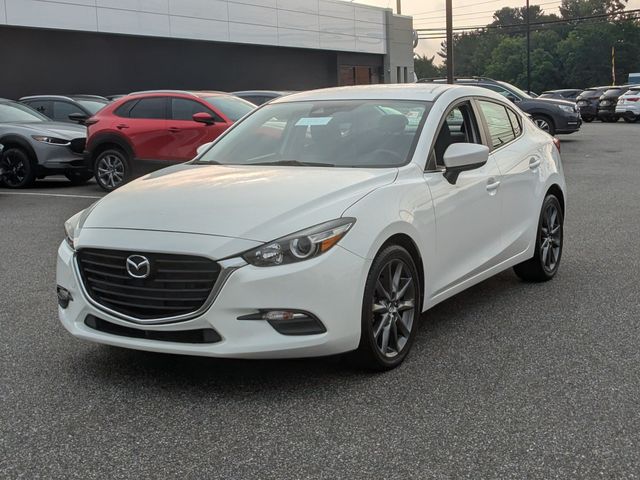Snowflake White Pearl Mica 2018 Mazda MAZDA3 Sedan Front-Wheel Drive 6-Speed Automatic