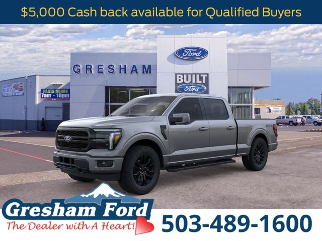 Carbonized Gray Metallic 2026 Ford F-150 Pickup Truck Four-Wheel Drive Automatic