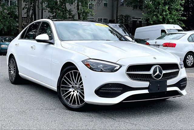 Polar White 2026 Mercedes-Benz C-Class Sedan All-Wheel Drive 9-Speed Automatic