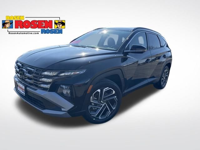 Phantom Black 2025 Hyundai Tucson Limited AWD SUV / Crossover All-Wheel Drive 8-Speed Automatic