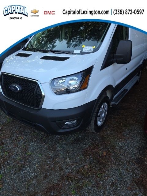 Oxford White 2025 Ford Transit Cargo Van Rear-Wheel Drive