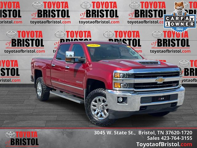 Red Tintcoat 2019 Chevrolet Silverado 2500HD Pickup Truck Four-Wheel Drive 6-Speed Automatic
