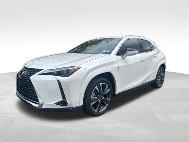 White Pearl 2024 Lexus UX Hybrid 250h Premium AWD SUV / Crossover All-Wheel Drive Continuously Variable Transmission