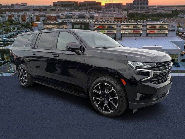 Black 2021 Chevrolet Suburban RST RWD SUV / Crossover 4X2 Automatic