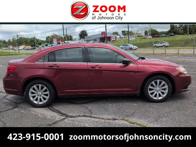 Deep Cherry Red Crystal Pearlcoat 2013 Chrysler 200 Sedan Front-Wheel Drive 6-Speed Automatic