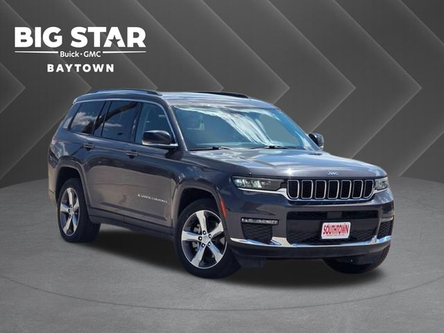 2022 Jeep Grand Cherokee L Limited Gray at DeMontrond Gulf Freeway
