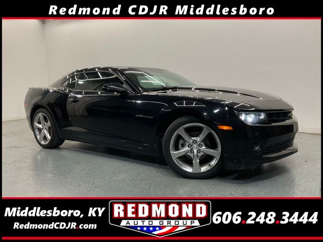 Black 2014 Chevrolet Camaro Coupe Rear-Wheel Drive 6-Speed Automatic