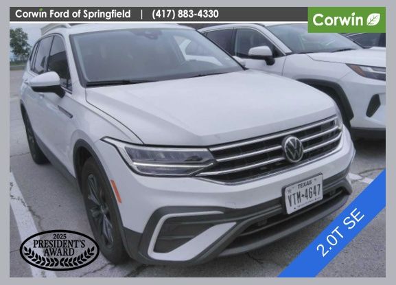 Pyrite Silver Metallic 2024 Volkswagen Tiguan SUV / Crossover All-Wheel Drive 8-Speed Automatic
