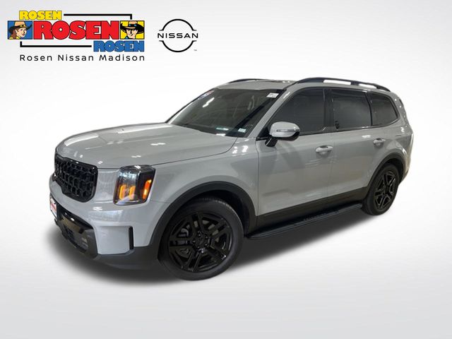 Wolf Gray 2025 Kia Telluride SX-Prestige X-Line AWD SUV / Crossover All-Wheel Drive 8-Speed Automatic